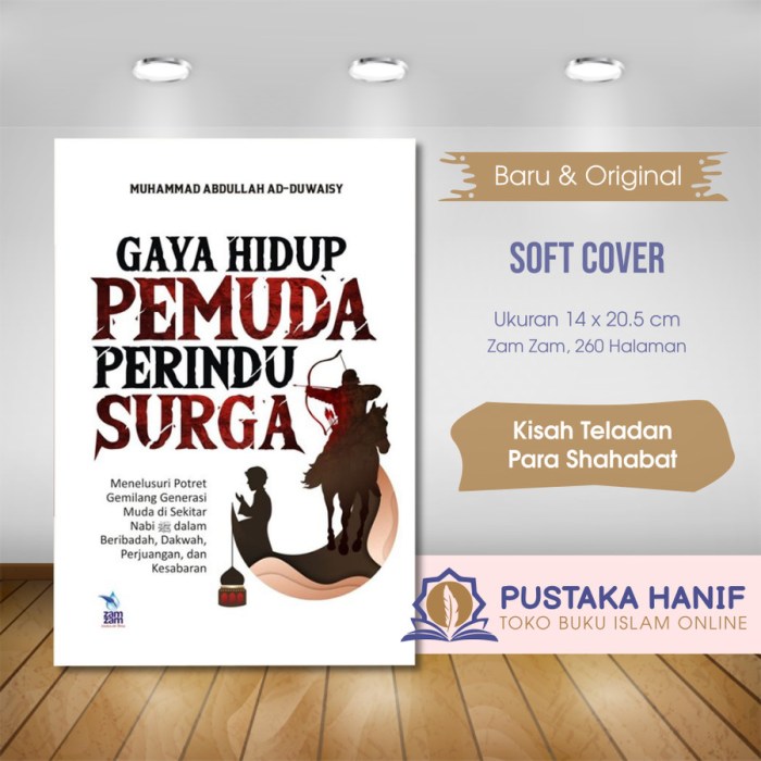 Buku Gaya Hidup Pemuda Perindu Surga – PustakaHanif.com Gaya Hidup Bertumbuh Lewat Komunitas Buku