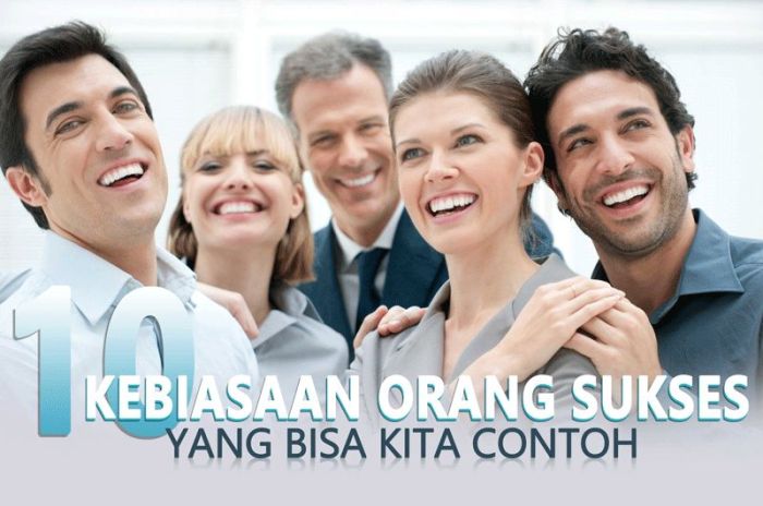 Sukses hari sehari kebiasaan dilakukan tumisu
